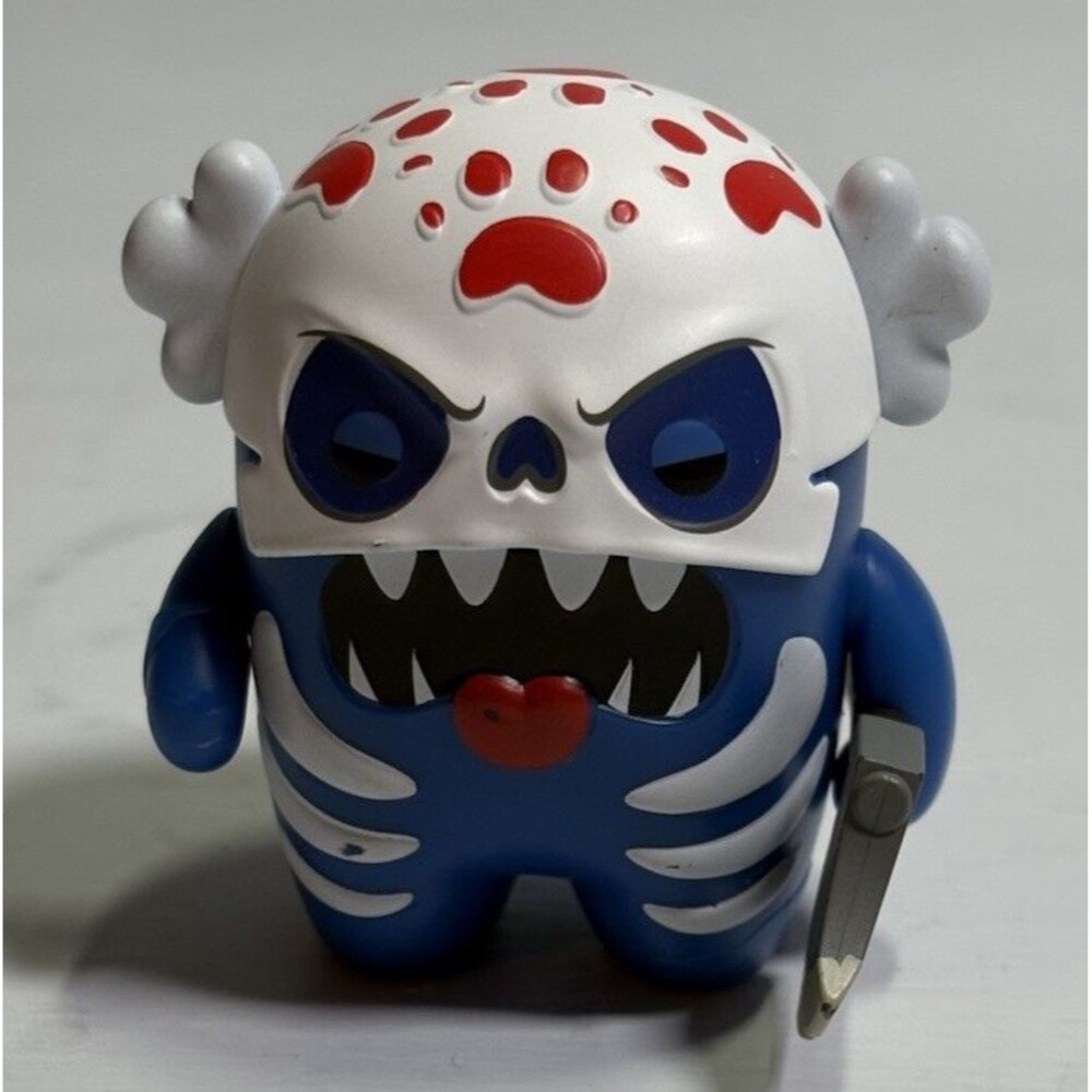 Kreepy Collectibles Axe-Alotls Voodoo Vinyl Figure Series 1 Blue Red White 2025
